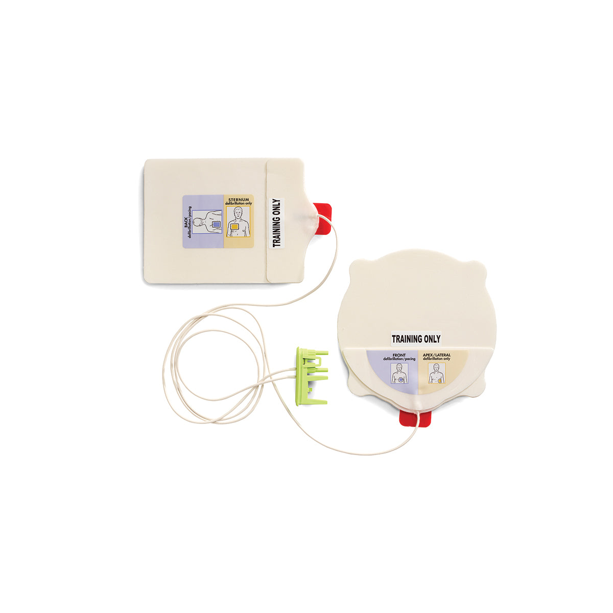 ZOLL AED Plus Trainer II, Stat Padz II Trainer Electrode, 6 pairs per case.