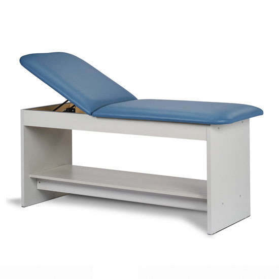 Clinton 91020 Panel Leg Series, Treatment Table with Full Shelf | QuinceMedical.com