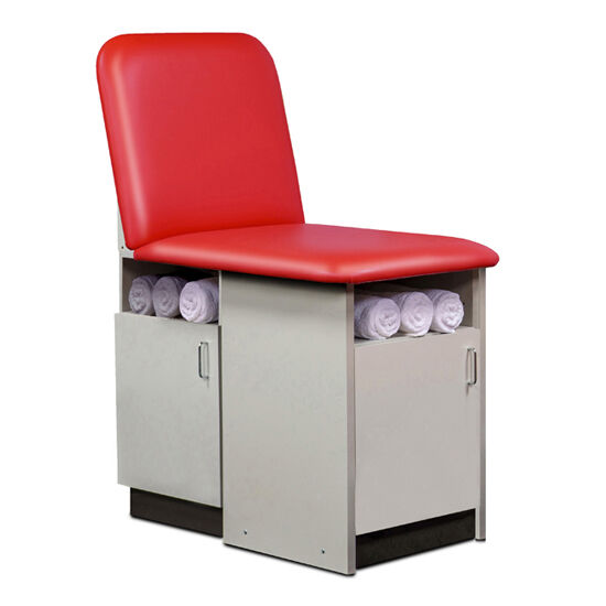 Clinton 9191-48 48" Cabinet-style, Single Seat, Taping Station with Backrest
