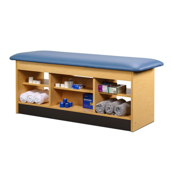 Clinton 98022 Cabinet Table with Open Access Storage