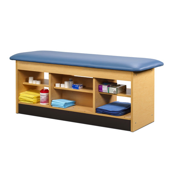 Clinton 98022 Cabinet Table with Open Access Storage