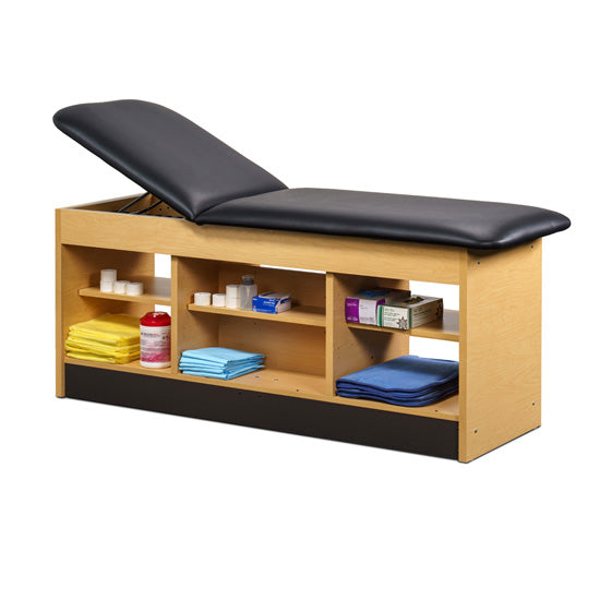 Clinton 98022 Cabinet Table with Open Access Storage
