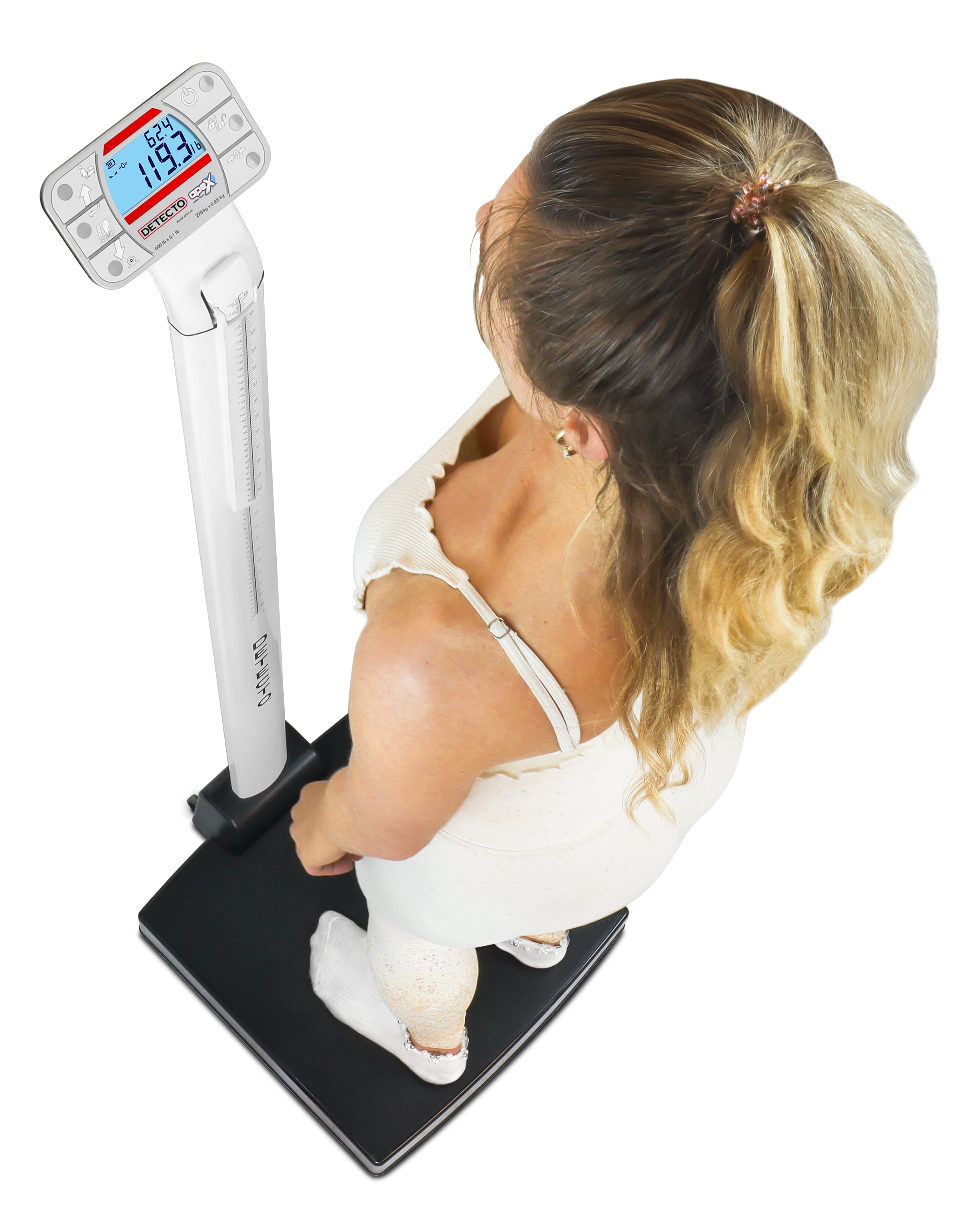 Apex Digital Scales with Mechanical Height Rods