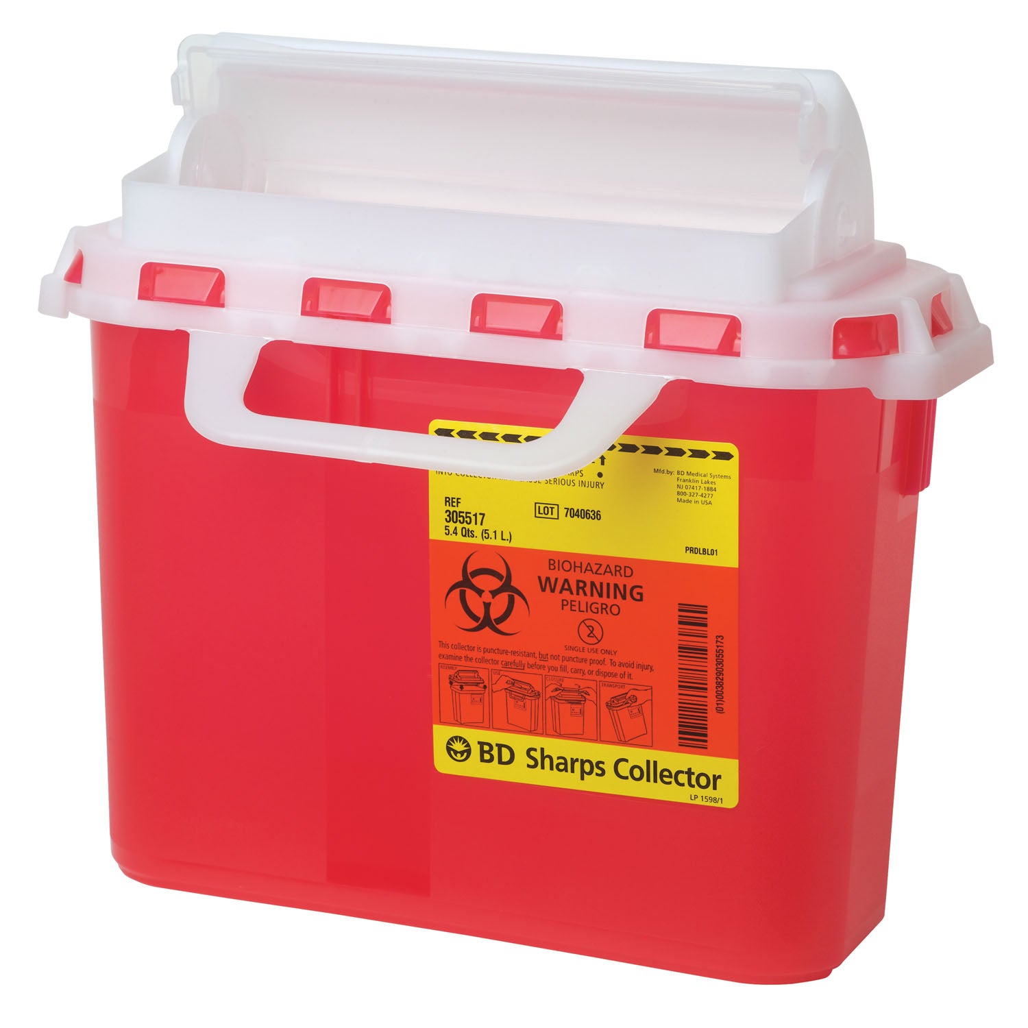 BD Patient Room Sharps Collectors