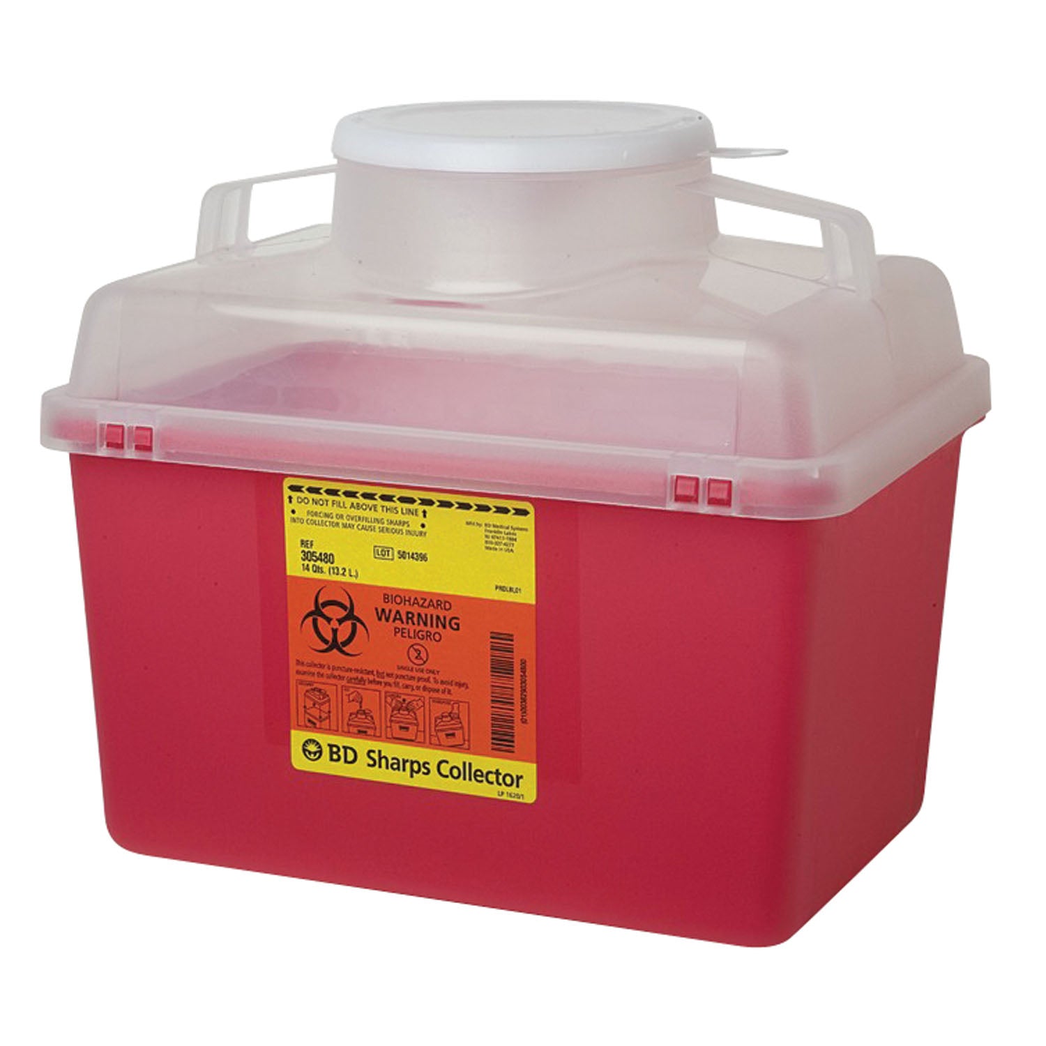 BD Multi-Use Nestable Sharps Collectors