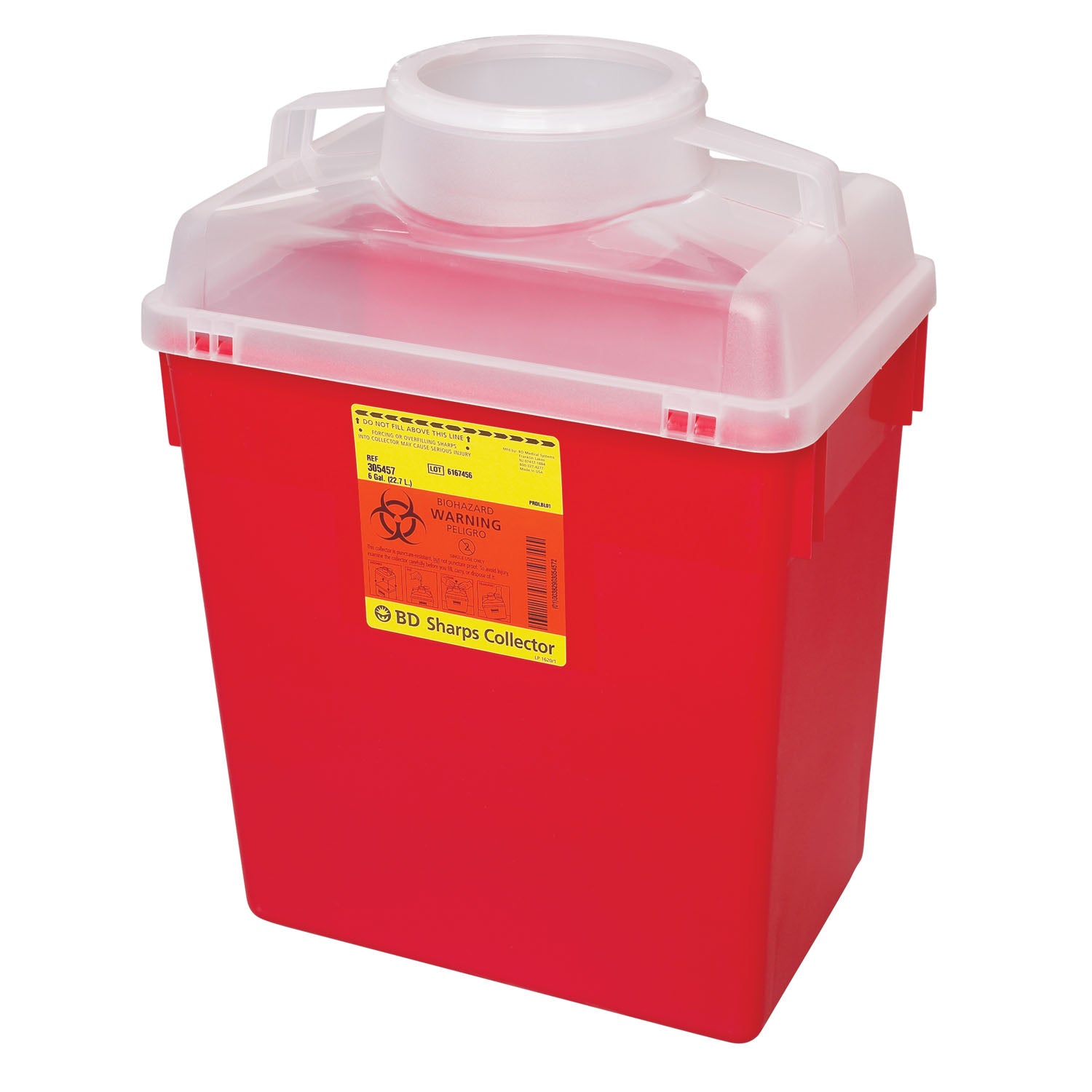 BD Multi-Use Nestable Sharps Collectors
