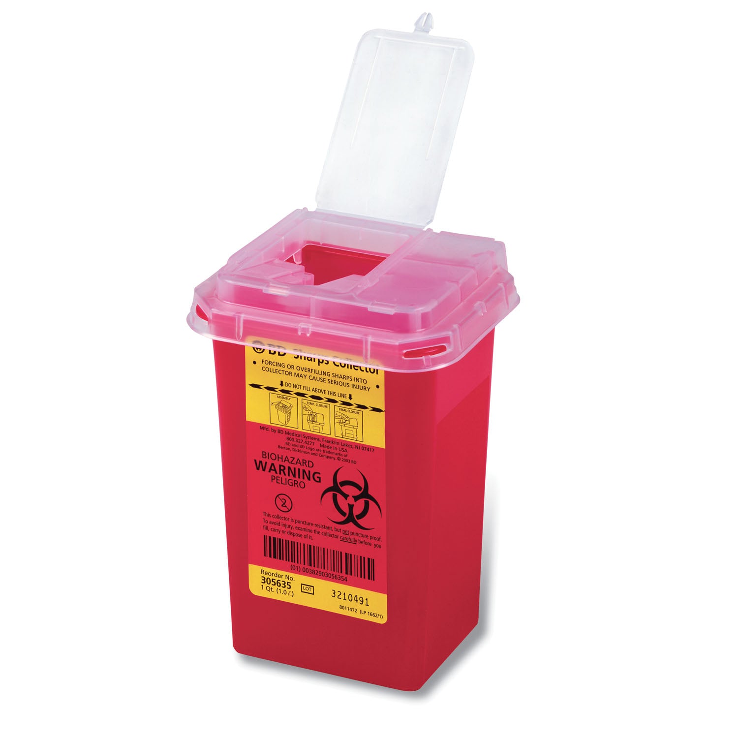 BD Phlebotomy Sharps Collectors