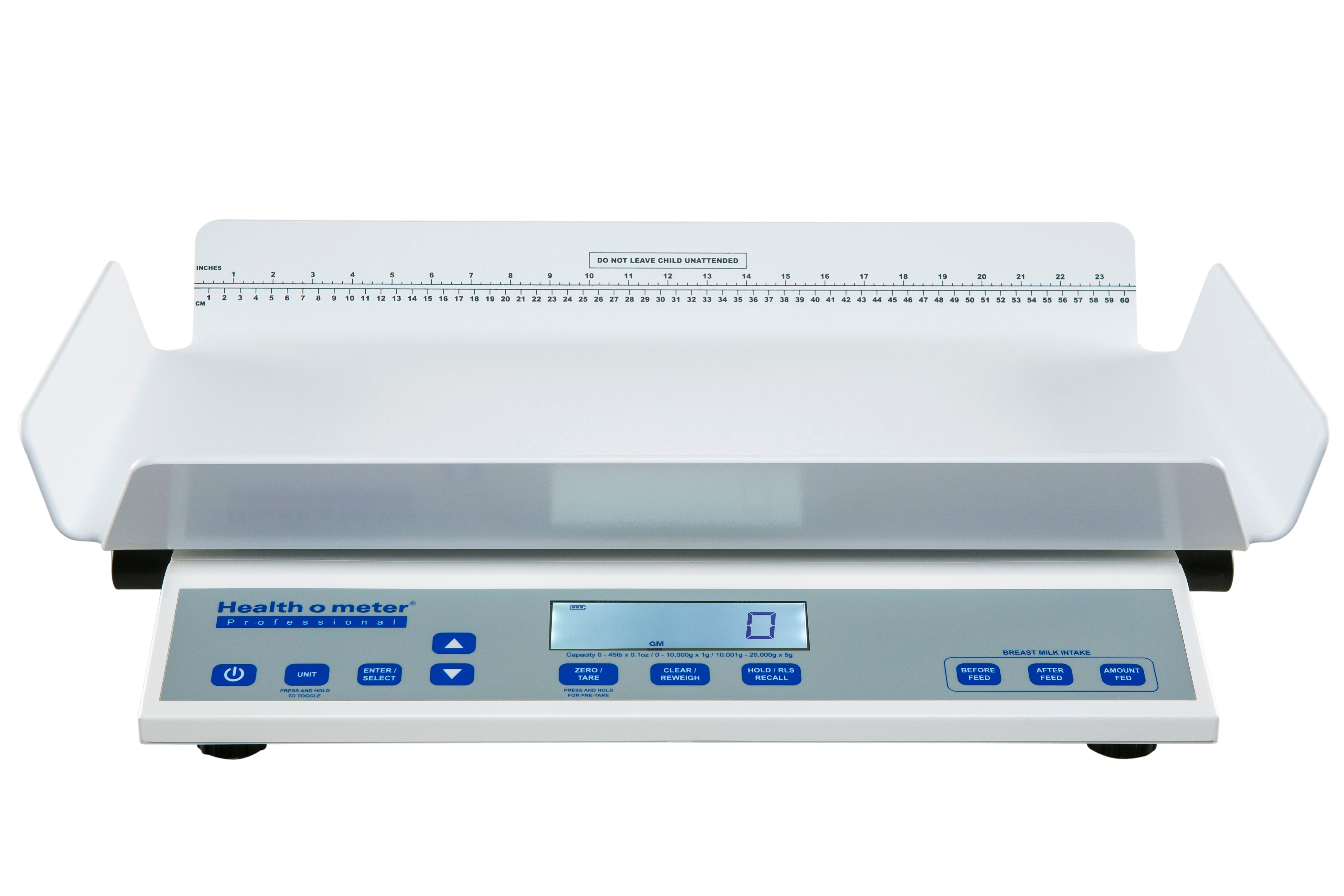 Health o meter 2210 Antimicrobial High-Resolution Digital Neonatal/Pediatric Four-Sided Tray Scale | QuinceMedical.com
