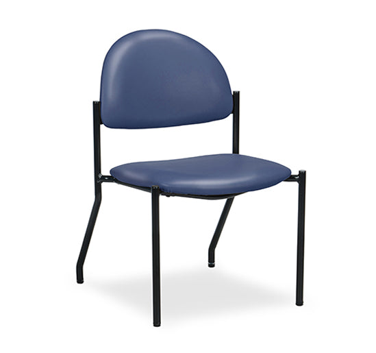 Clinton C-40F F-Series, Black Frame Chair/No Arms | QuinceMedical.com