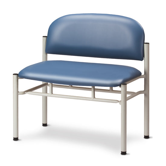 Clinton C-40X Extra-Wide Gray Frame Chair without Arms | QuinceMedical.com