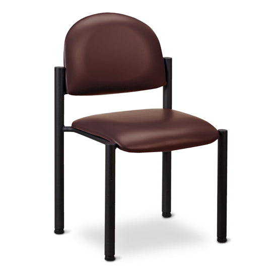 Clinton C-40B Black Frame Chair/No Arms | QuinceMedical.com