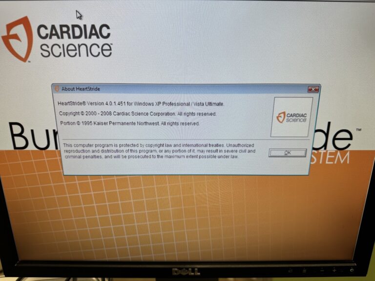 Cardiac Science BURDICK HeartStride Exercise Stress System QT100000681