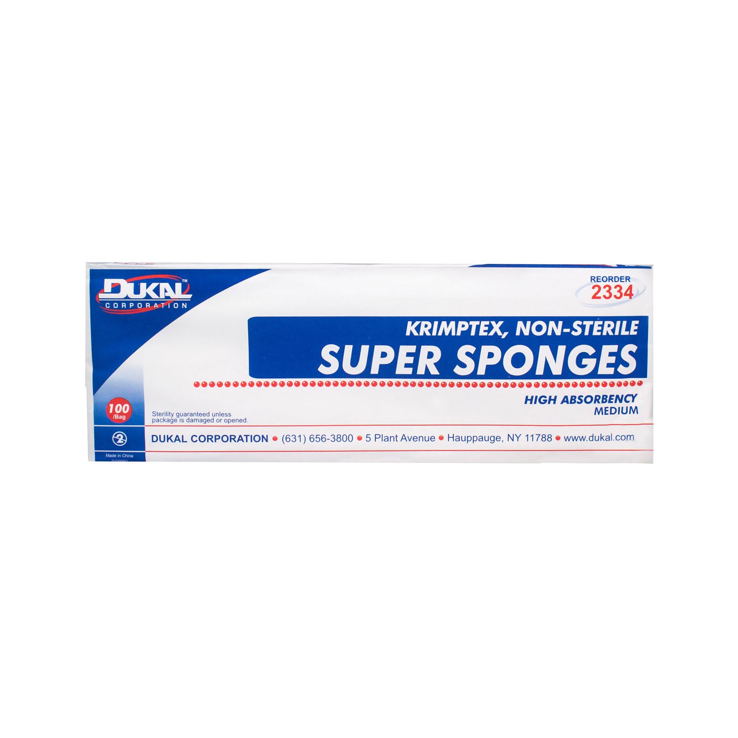 Dukal Super Sponges