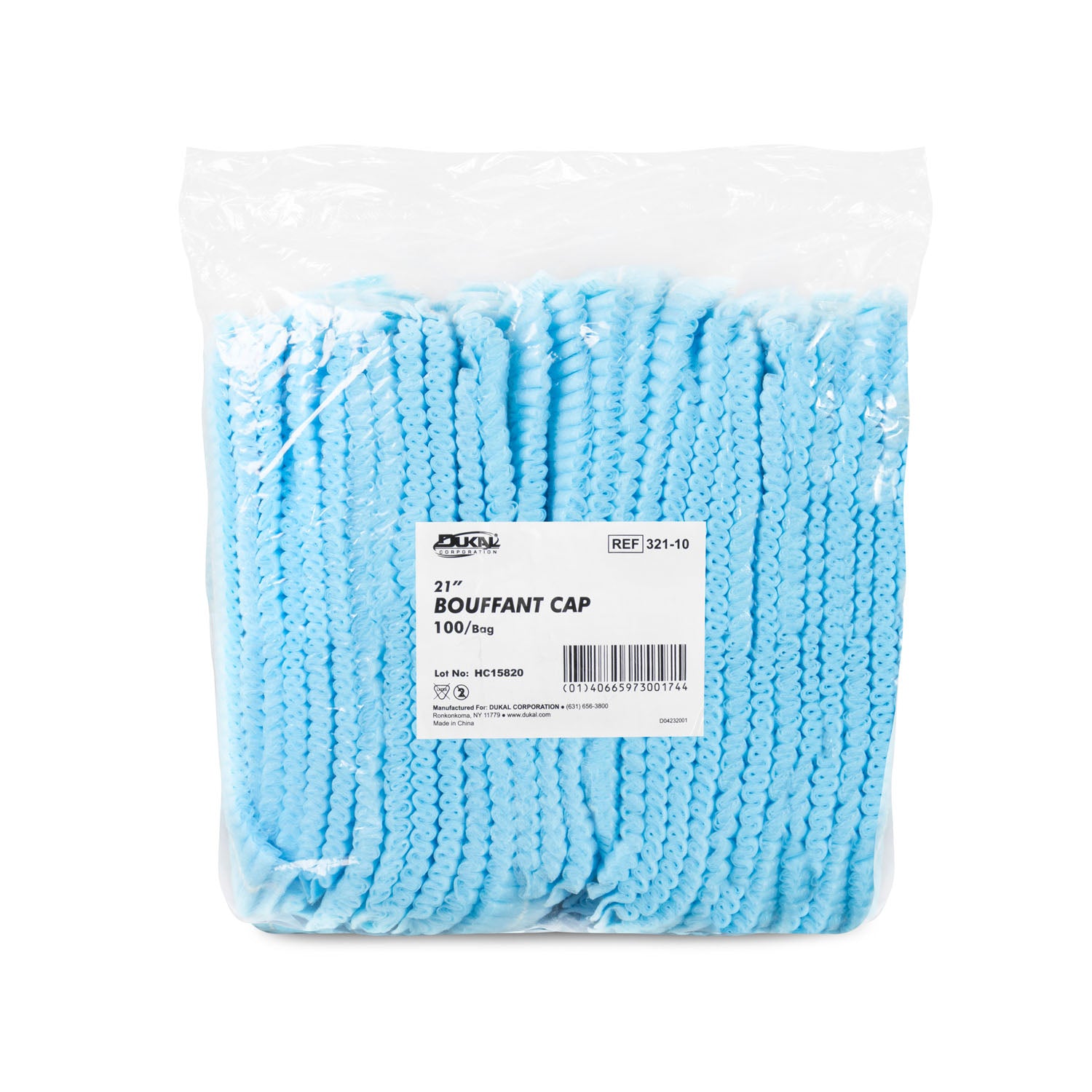 Dukal Bouffant Caps
