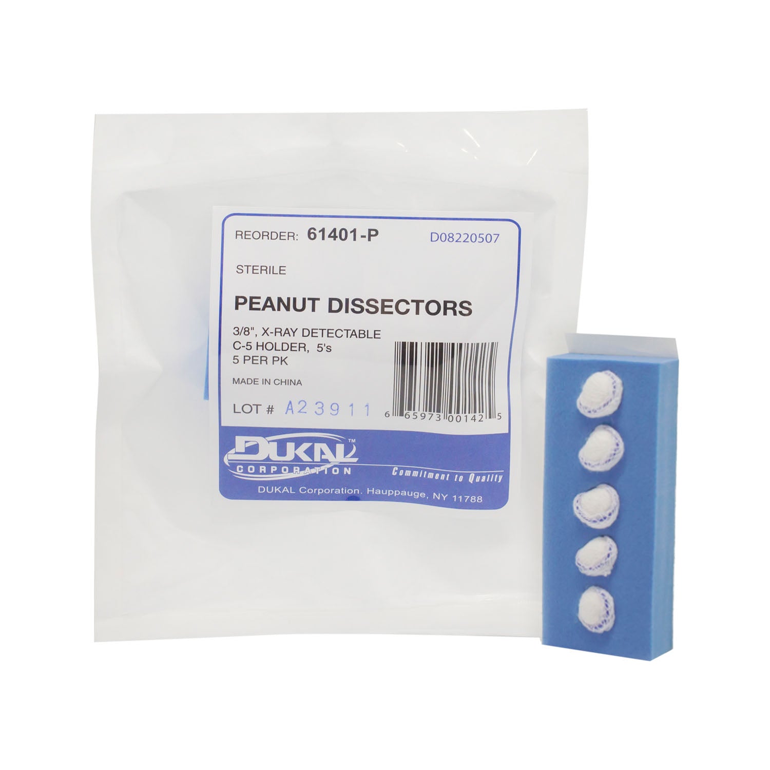 Dukal Peanut Sponges