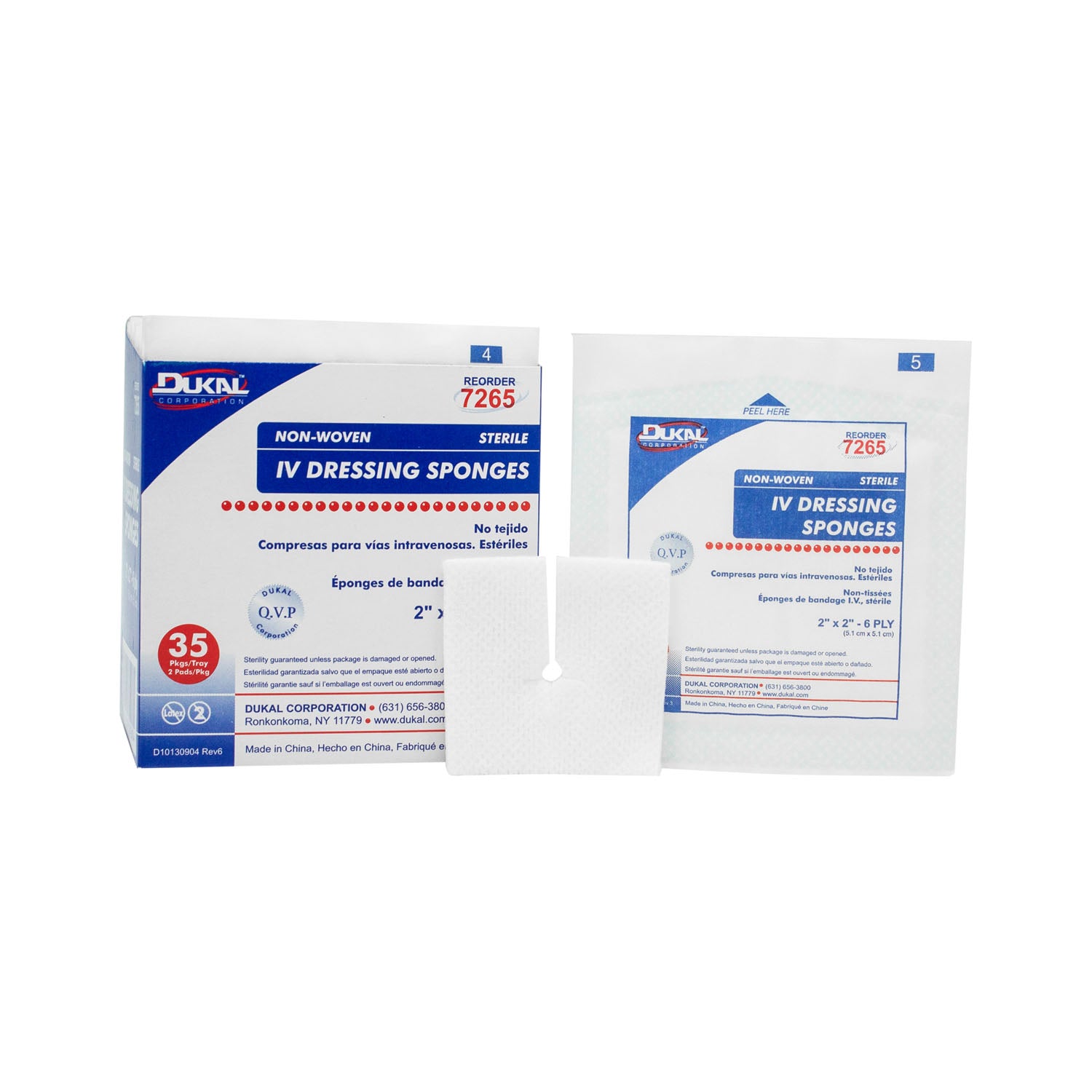 Dukal Iv & T-Drain Sponges
