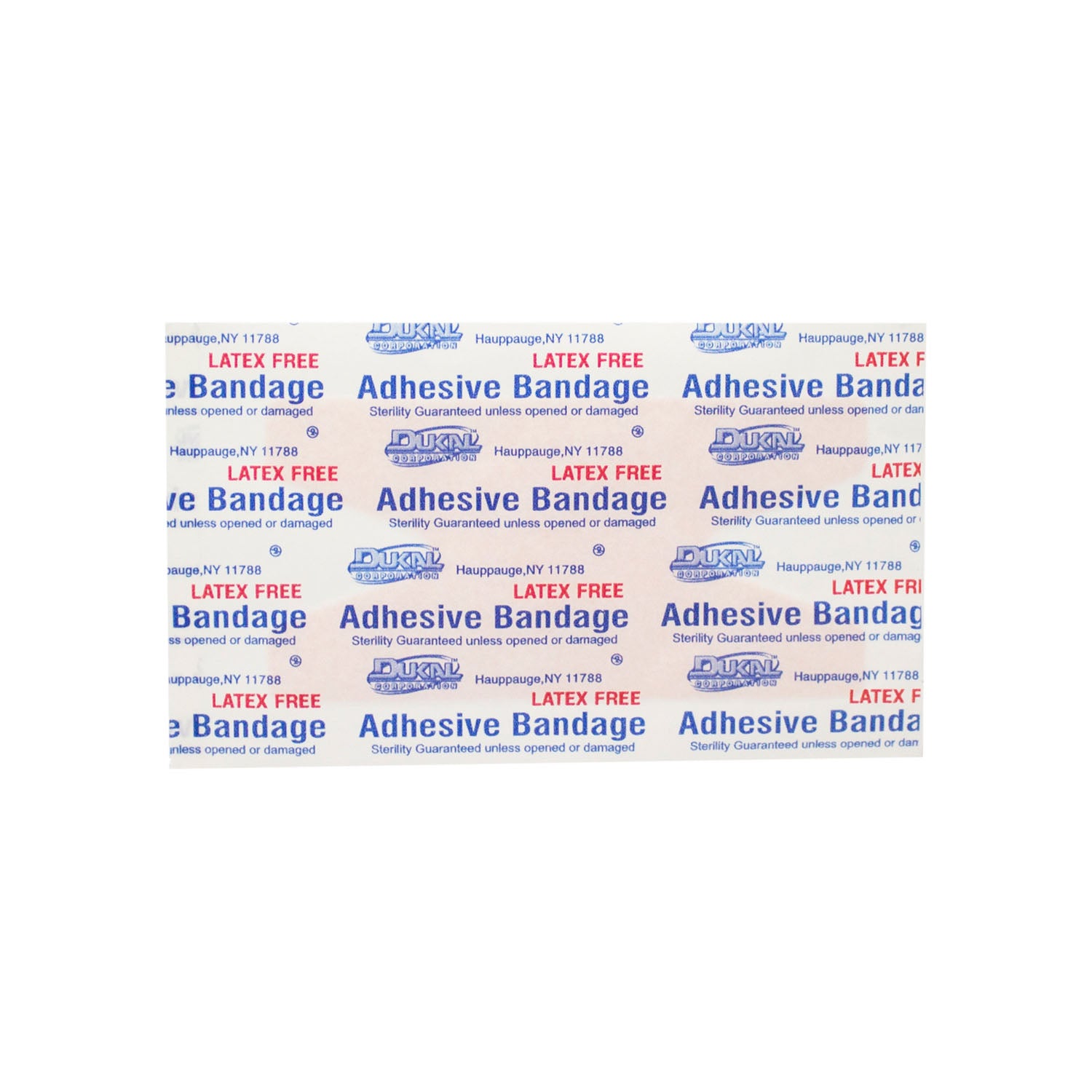 Dukal Adhesive Bandage, Fabric, 1.5 x 3", Sterile, 100/bx, 24 bx/cs (70 cs/plt)