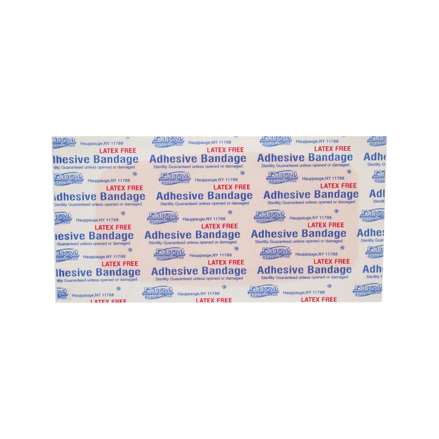 Dukal Adhesive Bandage, Fabric, 2 x 4", X-Large, Sterile, 100/bx, 24 bx/cs