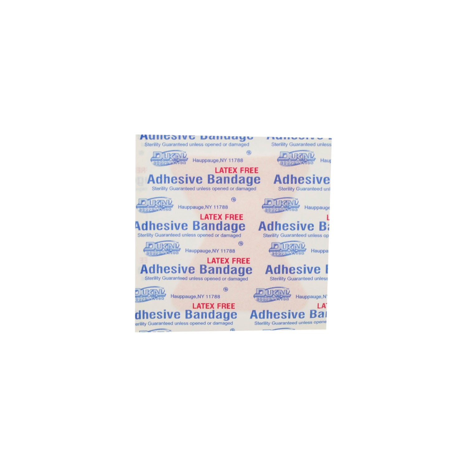 Dukal Adhesive Bandage, Flexible Fabric Adhesive Strips, Fingertip, 100/bx, 24 bx/cs