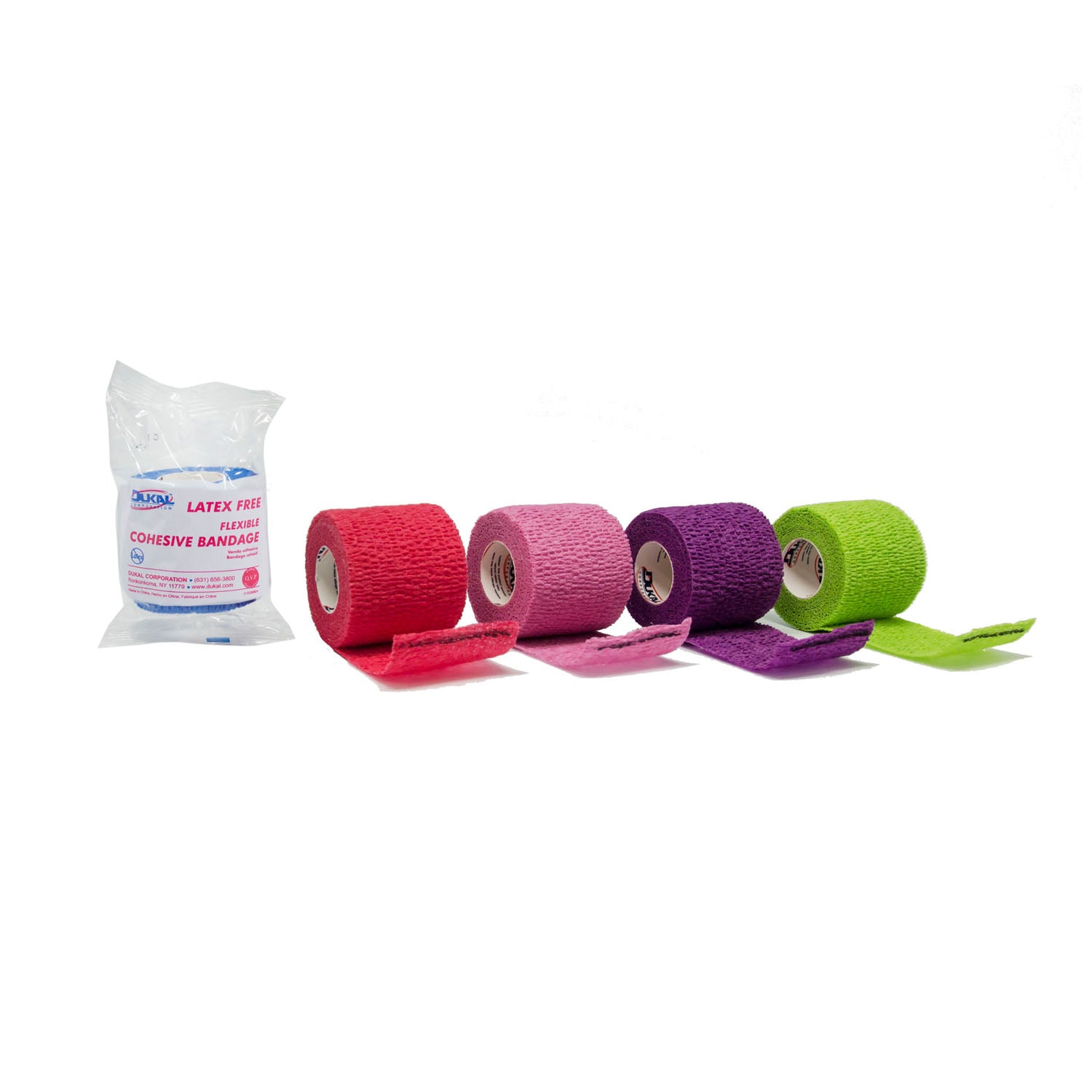 Dukal Cohesive Bandages - Latex Free