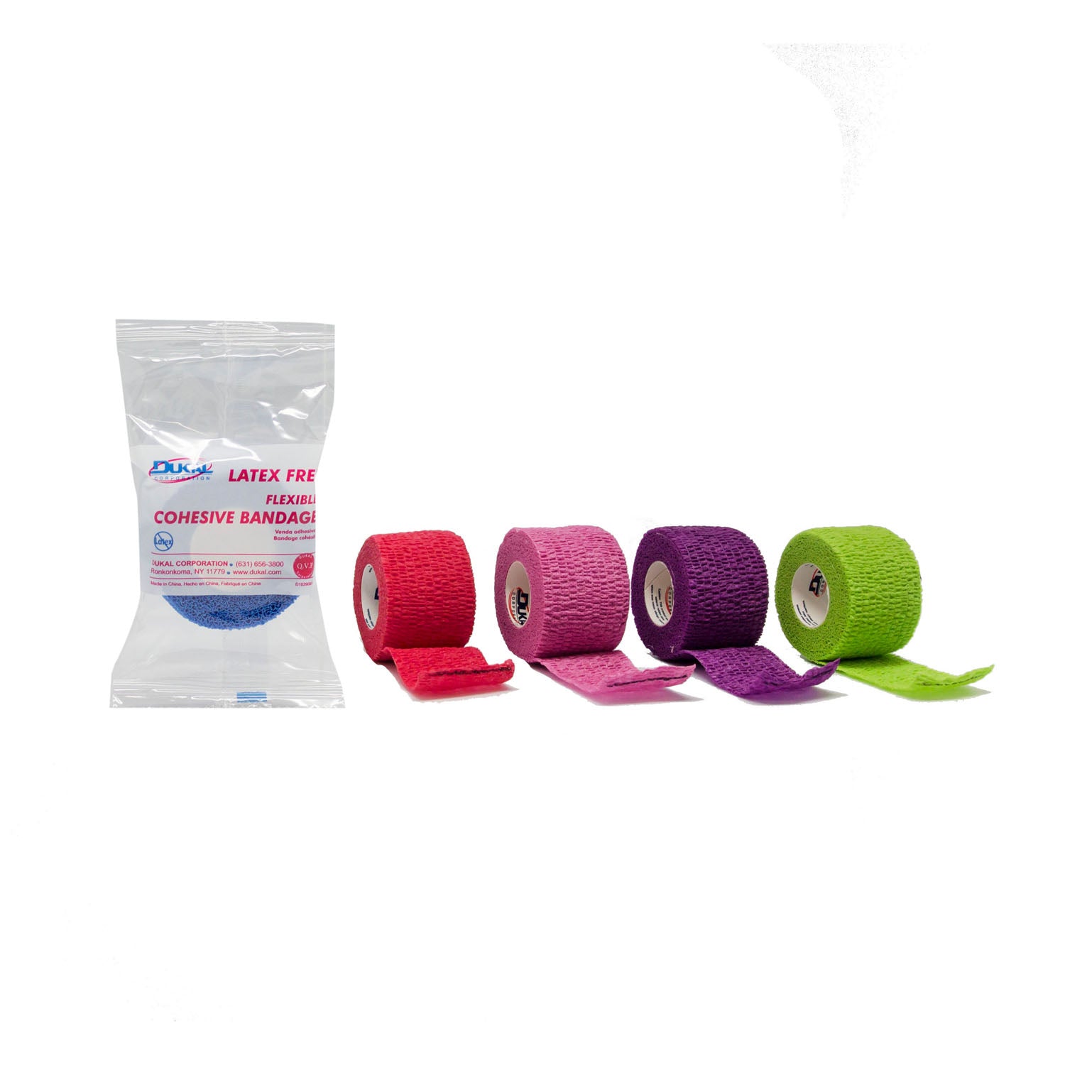 Dukal Cohesive Bandages - Latex Free