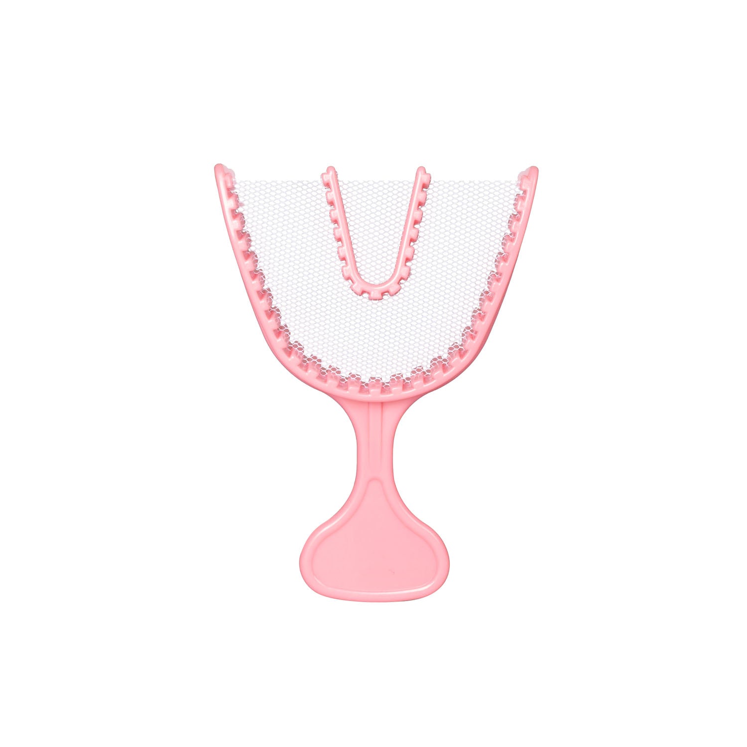 Dukal U-HOLD Bite Trays, Full Arch, Pink, 30/bx