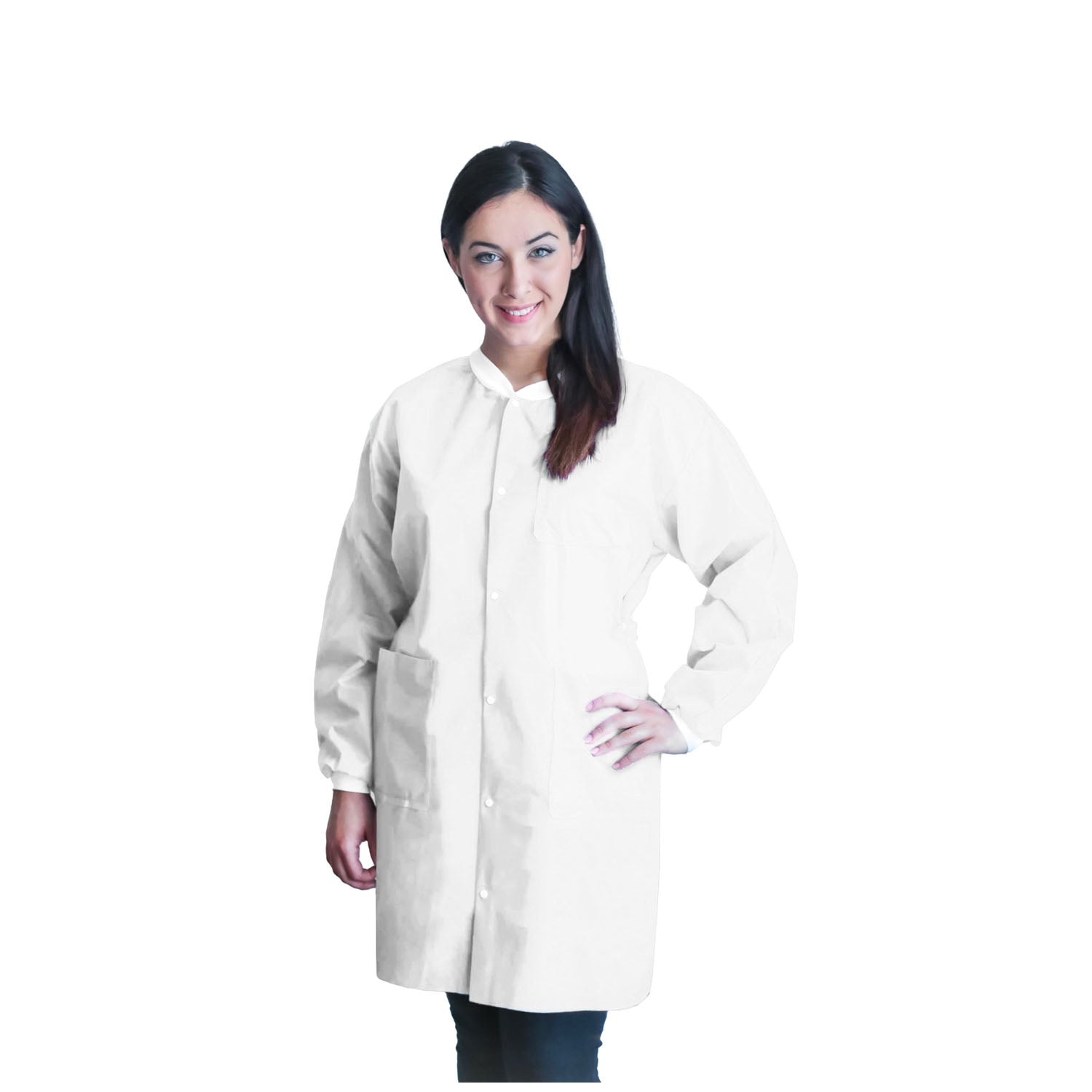 Dukal Personal Protection FitMe Lab Coats, 10/bg