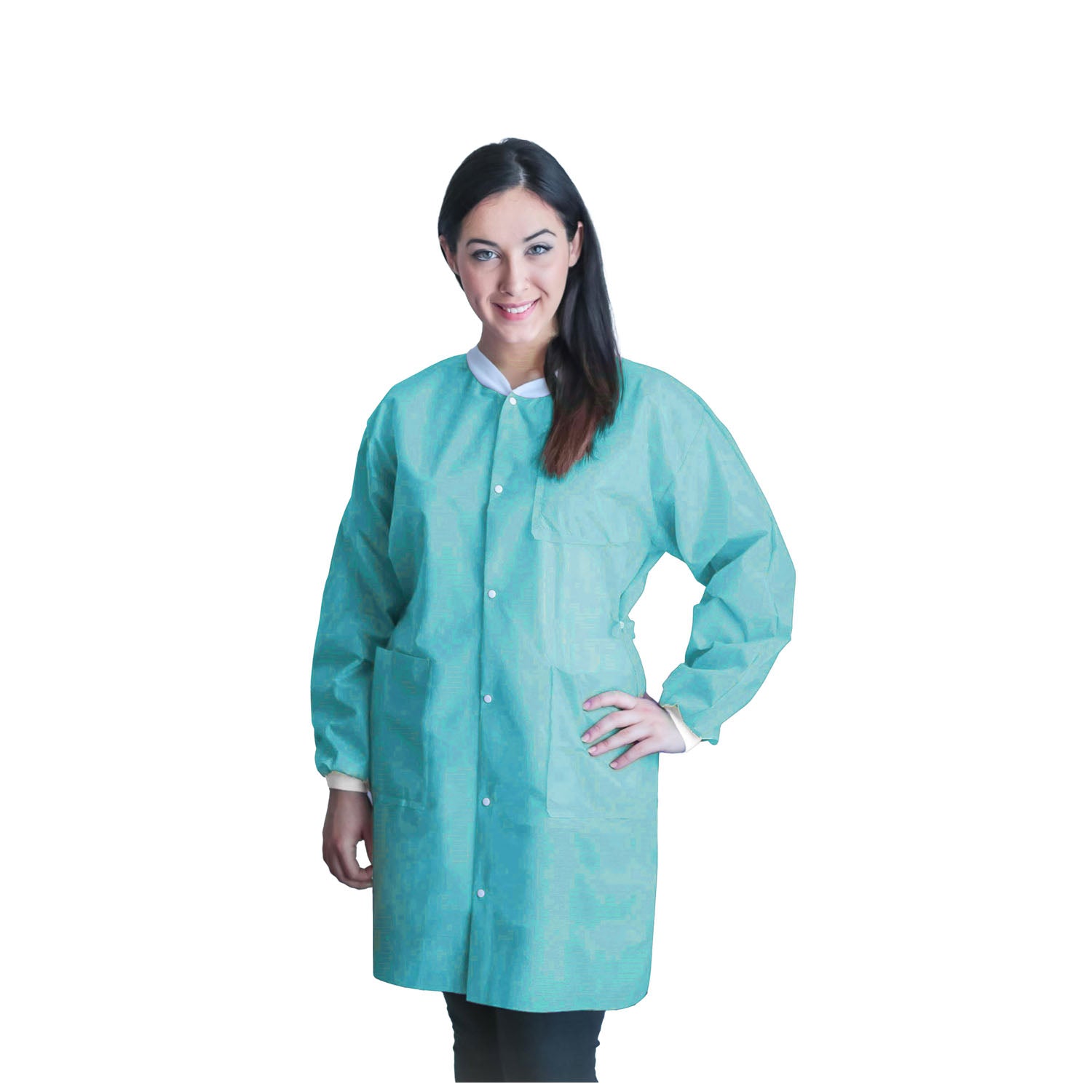 Dukal Personal Protection FitMe Lab Coats, 10/bg