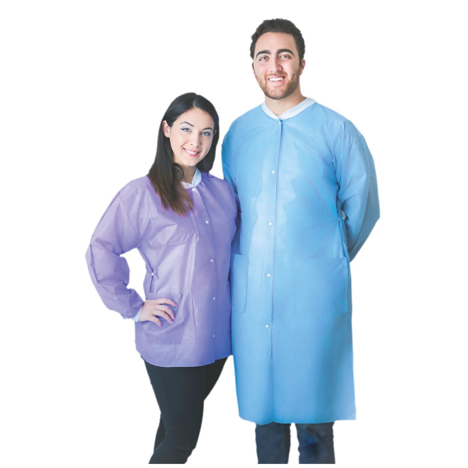 Dukal Personal Protection FitMe Lab Jackets, 10/bg