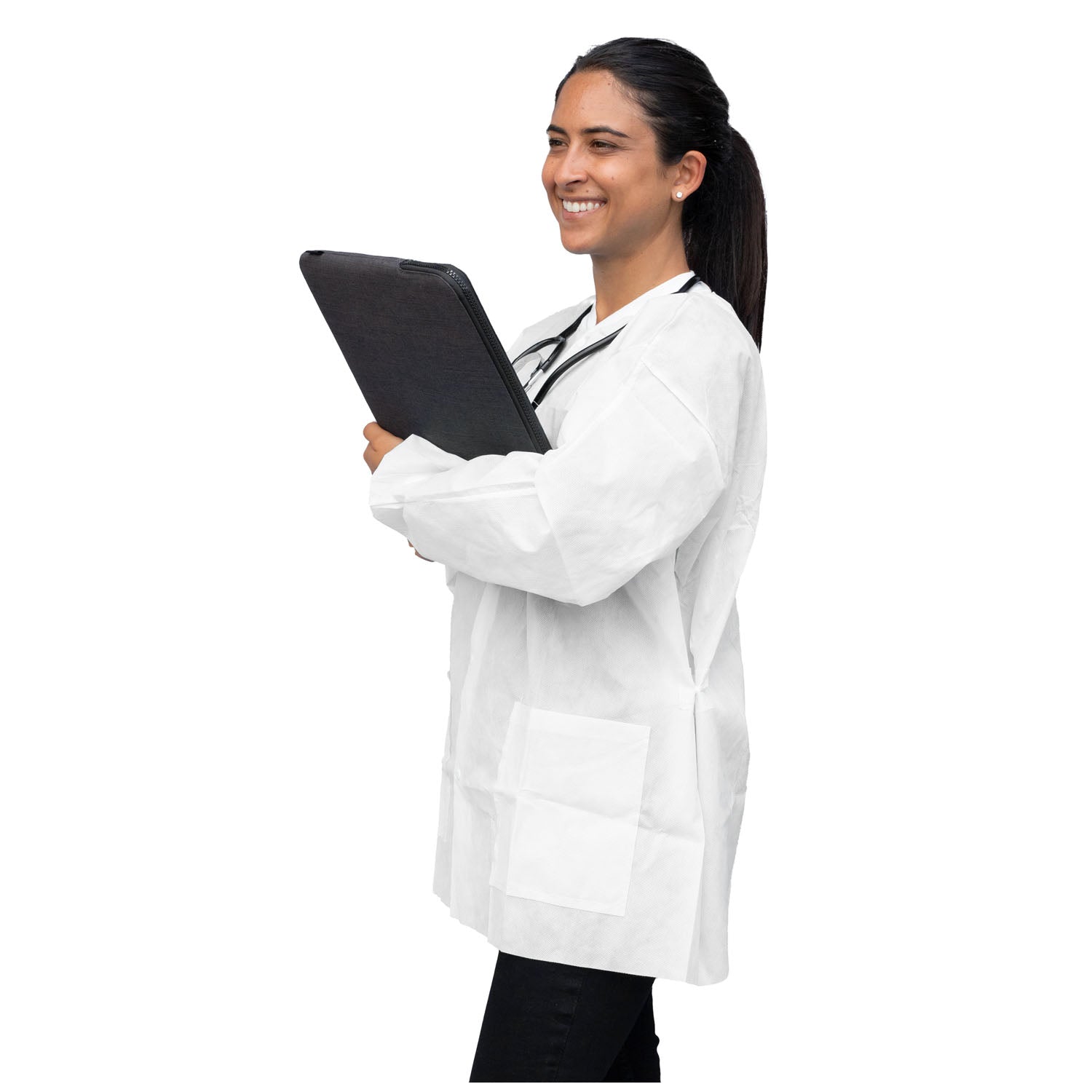 Dukal Personal Protection FitMe Lab Jackets, 10/bg
