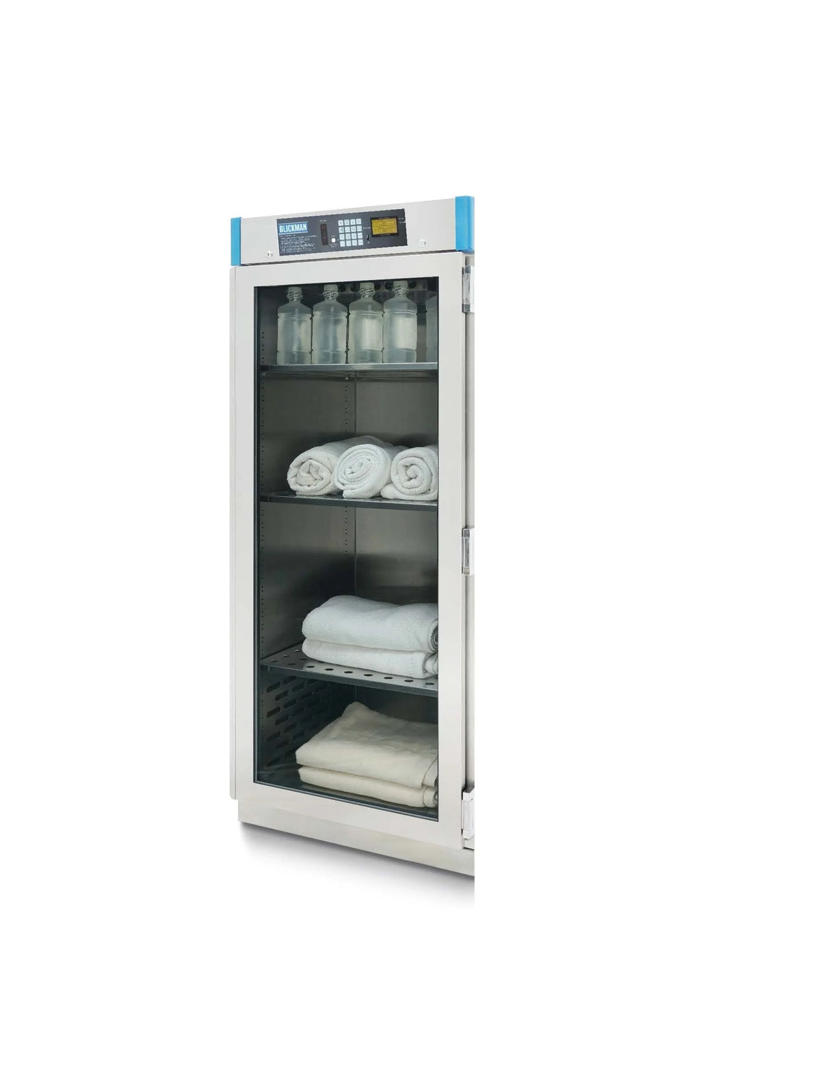 Blickman SW30TPTGS Built-In Pass-Through Blanket and Fluid Warming Cabinet, Glass/Solid Doors, Digital | QuinceMedical.com