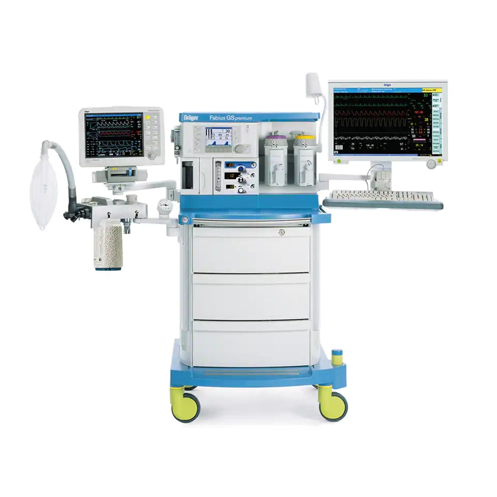 Drager Fabius GS Premium Anesthesia Machine Bundle