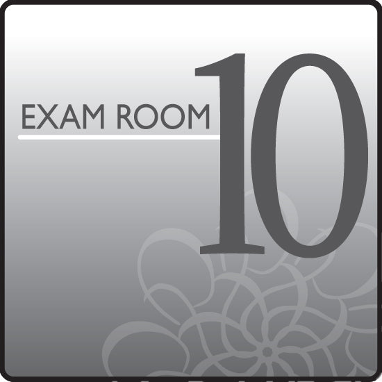 Clinton Standard Exam Room Sign