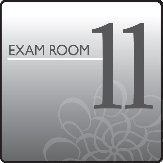 Clinton Standard Exam Room Sign