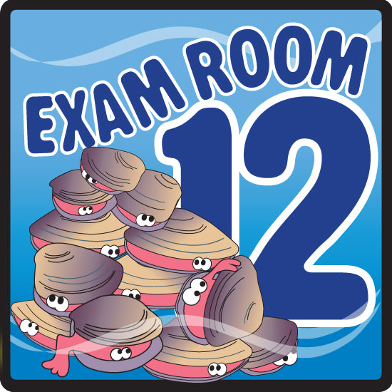 Clinton Ocean Series Exam Room Signs