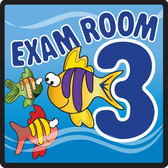 Clinton Ocean Series Exam Room Signs