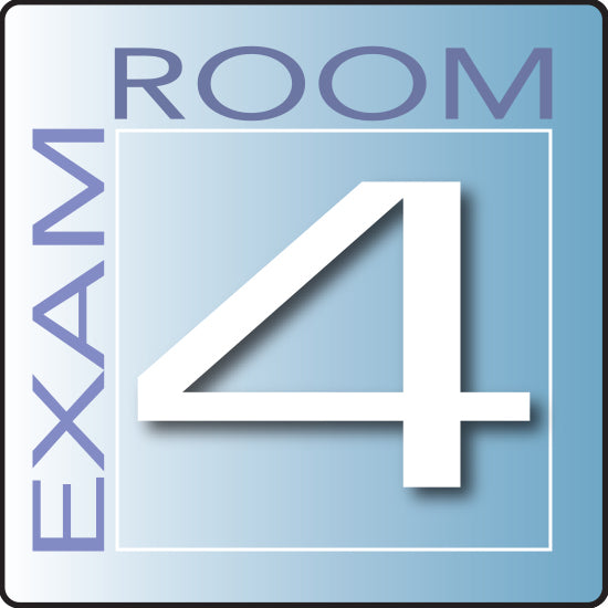 Clinton Skytone Exam Room Sign
