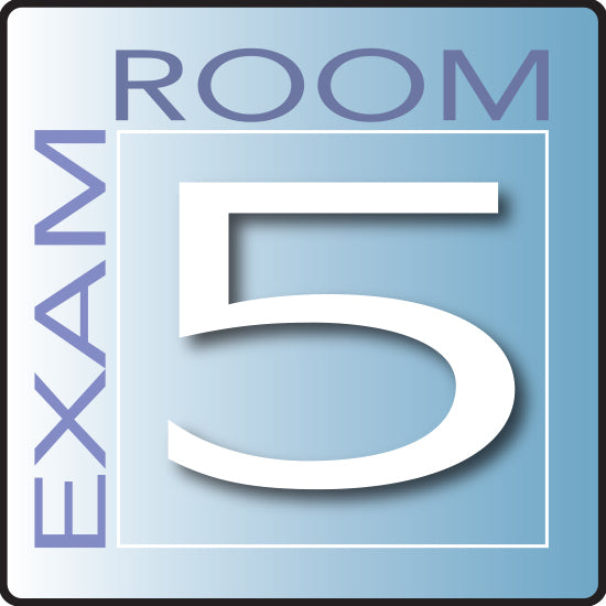 Clinton Skytone Exam Room Sign