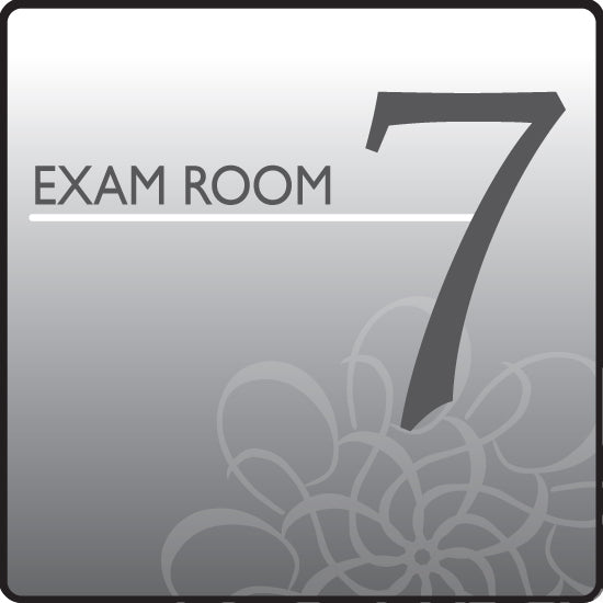 Clinton Standard Exam Room Sign