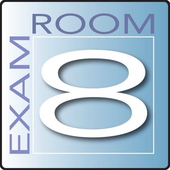 Clinton Skytone Exam Room Sign