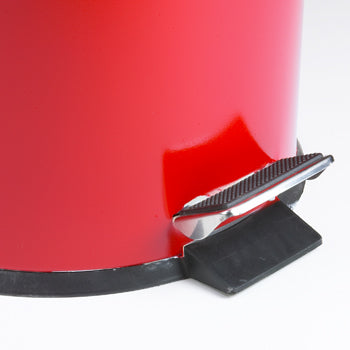 Clinton TR-20R Medium Round Red Waste Receptacle | QuinceMedical.com