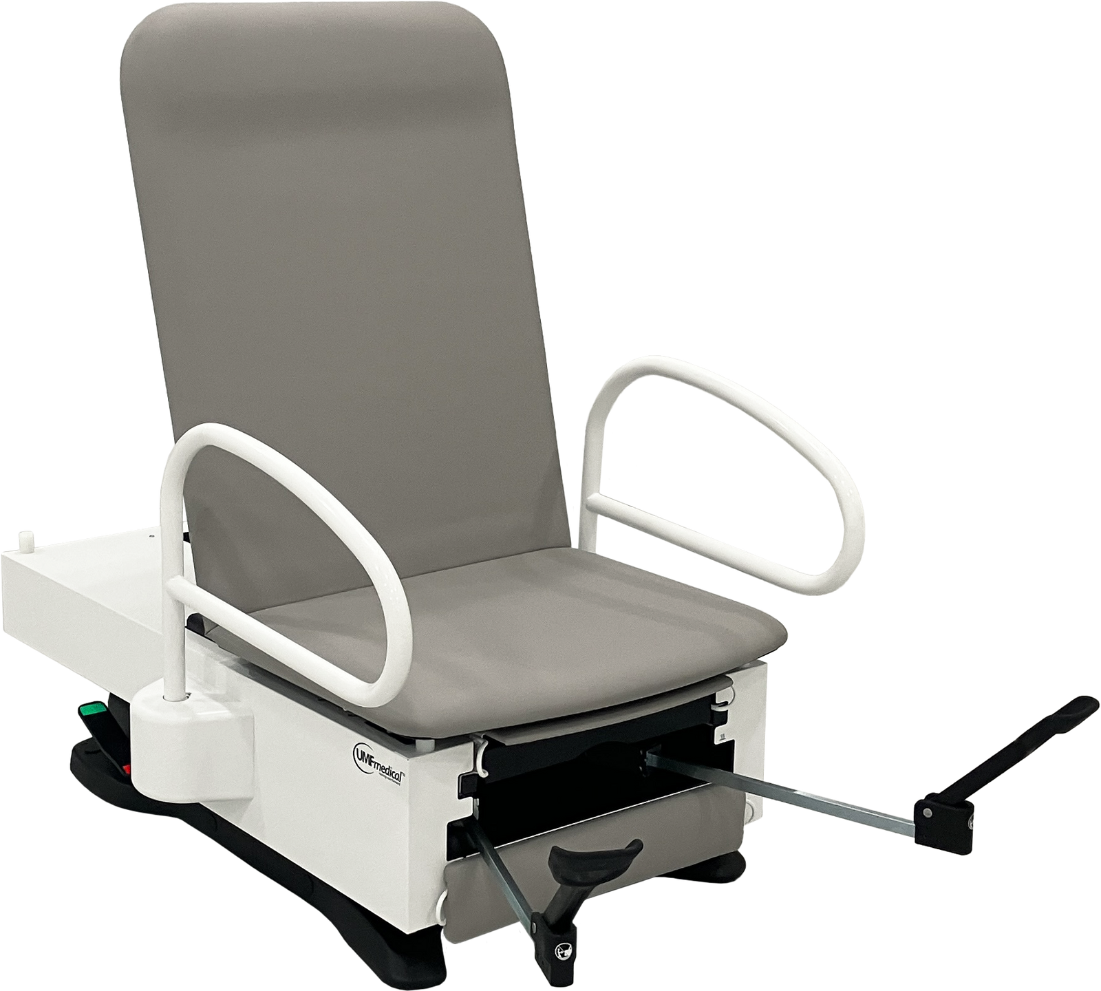 UMF Medical FusionFREEDOM™ ProGlide 3002 Exam Chair with Manual Back UMF 3002SL-450-300-ACCESS | QuinceMedical.com