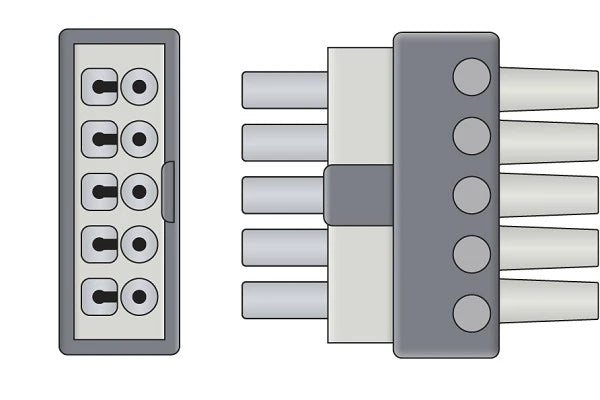 Philips Compatible ECG Leadwire