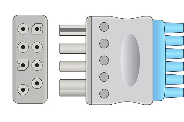 Nihon Kohden Compatible ECG Leadwire
