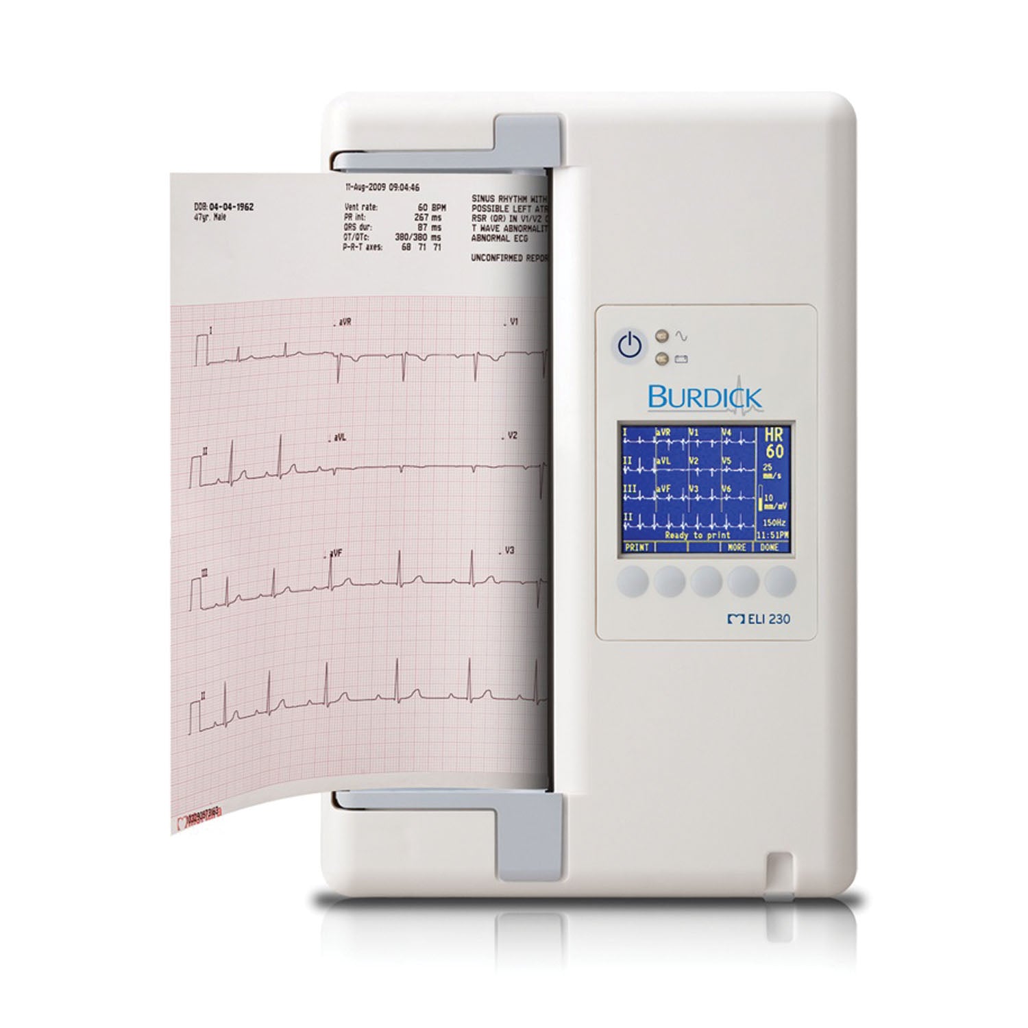 Welch Allyn Mortara ELI 230 Resting ECG System