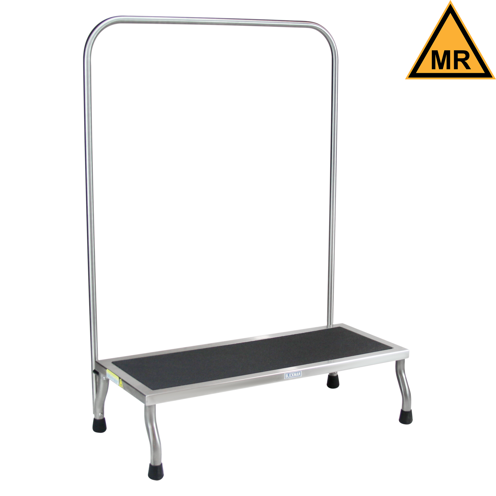 Blickman 7761MR Kent MR Conditional Step Stool, 30" Wide, without Handrail | QuinceMedical.com