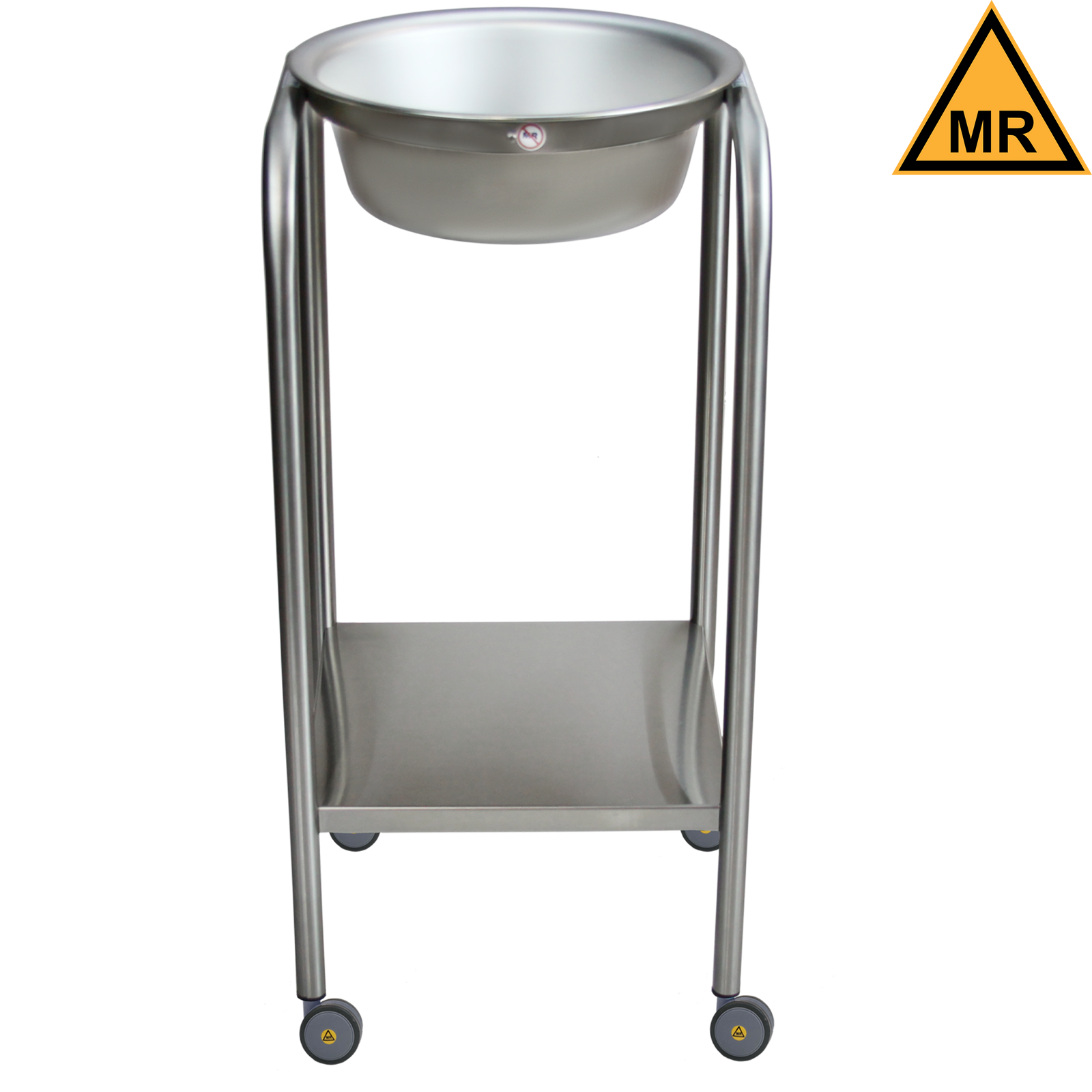 Blickman 7807MR Baker MR Conditional Single Basin Solution Stand with Lower Shelf | QuinceMedical.com