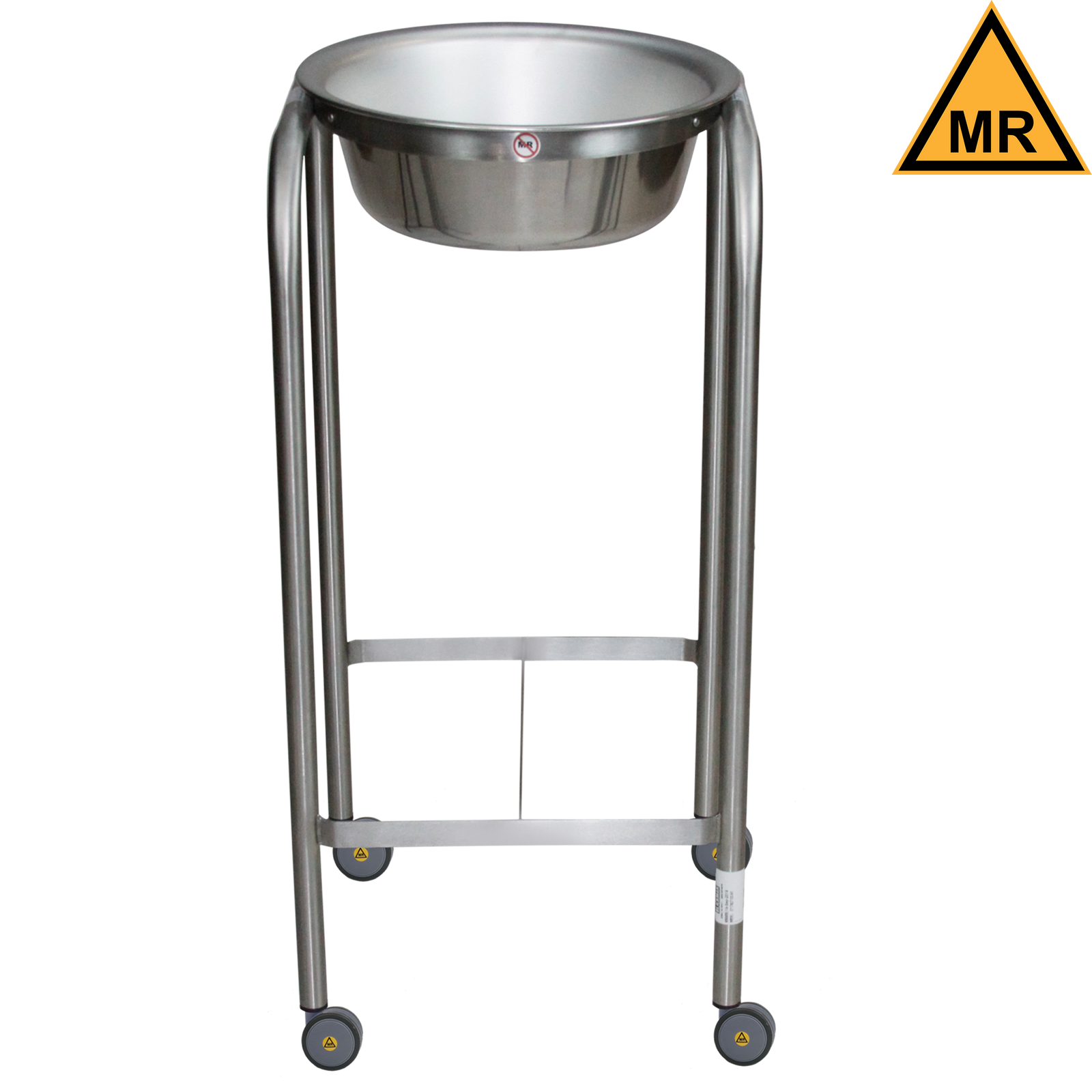 Blickman 7807MR-HB Baker MR Conditional Single Basin Solution Stand with H-Brace | QuinceMedical.com