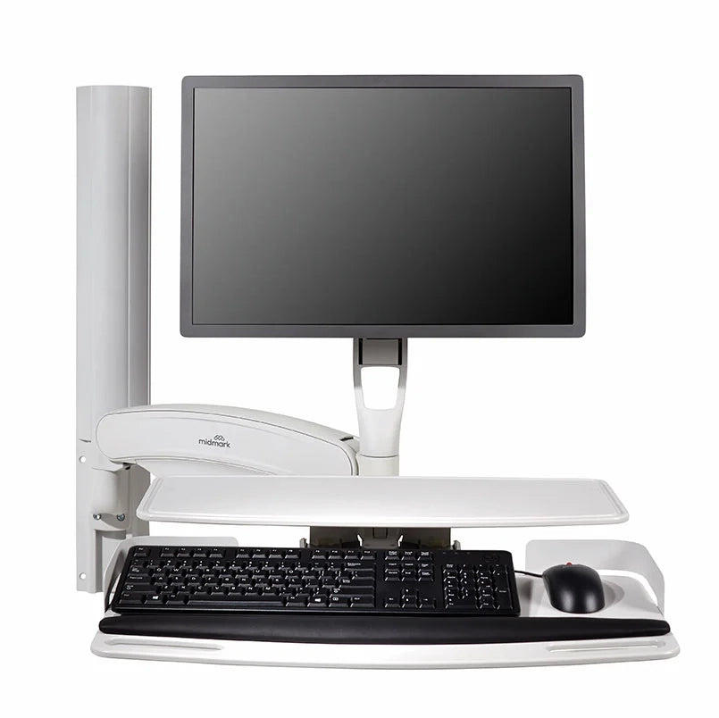 Midmark 6282 Care Exchange Standard Duty Wall Mounted Workstation