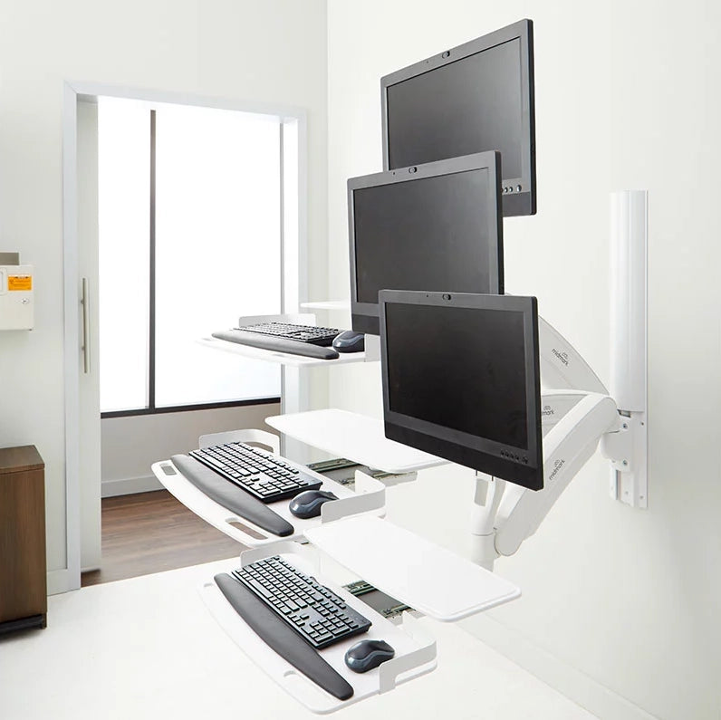 Midmark 6282 Care Exchange Standard Duty Wall Mounted Workstation